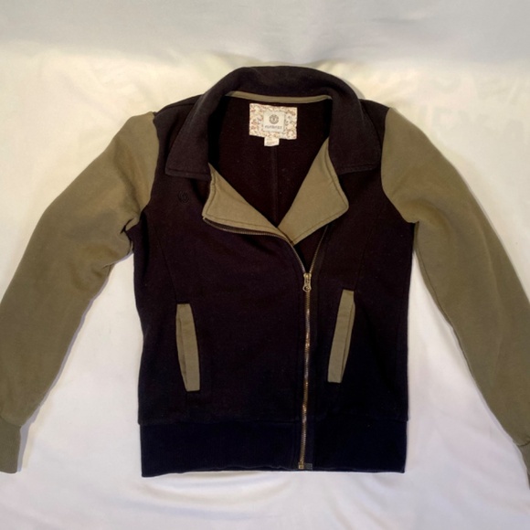 Element Zip Down Women’s Fitted Black and Green Jacket Size S/P - Picture 8 of 8